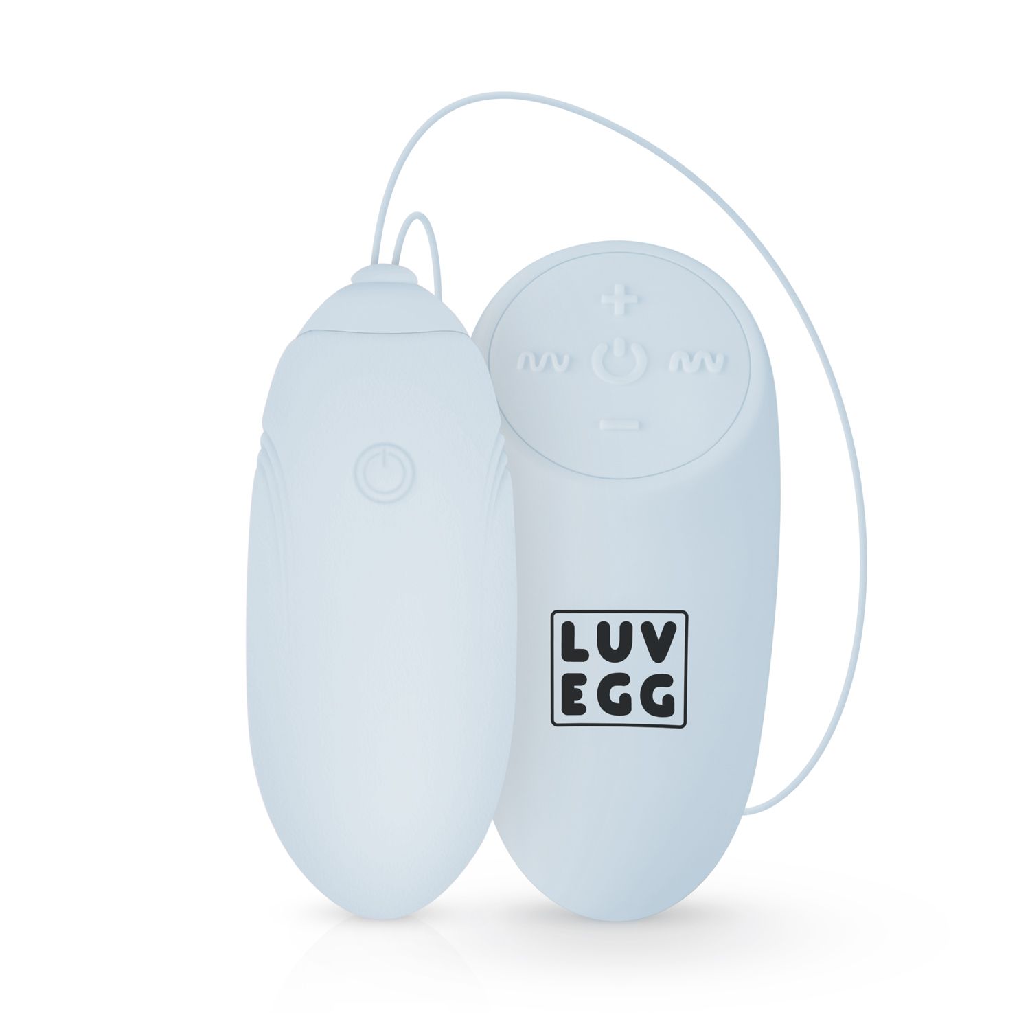 Lichtblauwe LUV EGG vibratie-eitje met afstandsbediening